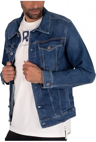 Slim Fit Jean Denim Trucker Jacket