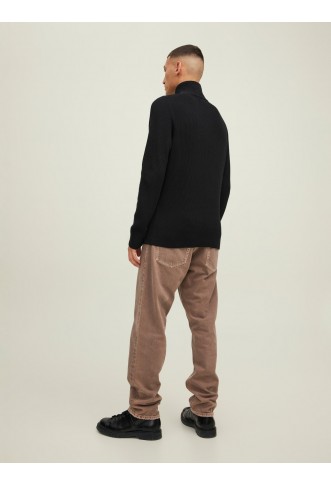 Plain Half Zip Jumper