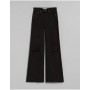 Breshka women's black pants with zap tails