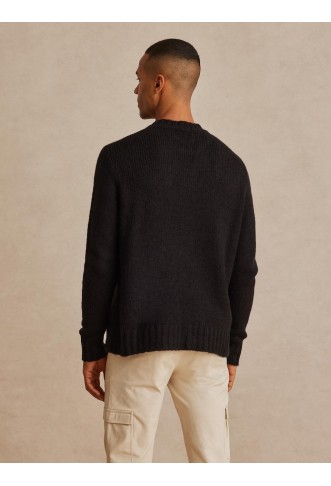 DAN FOX APPAREL Sweater 'Neo' in Black