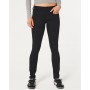 Low-Rise Black Super Skinny Jeans