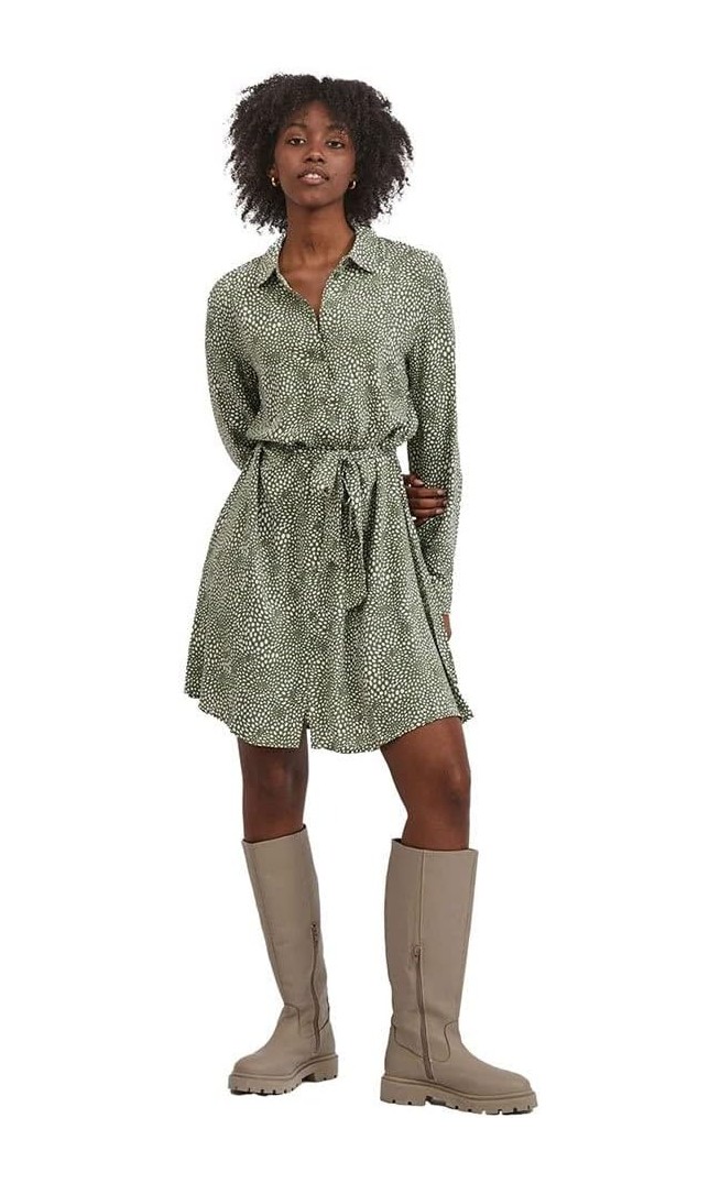 Vipaya L/S Shirt Dress/Su - Noos Ladies Dressed