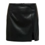 Only Onllina Leather Mini Skirt