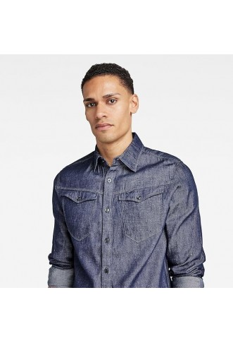 G-STAR RAW ARC 3D Slim Shirt LS Men's Shirt