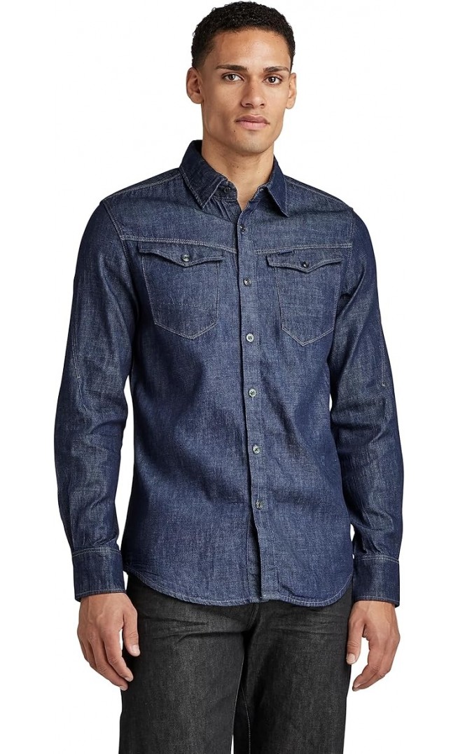 G-STAR RAW ARC 3D Slim Shirt LS Men's Shirt