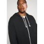 Zip-up sweatshirt - black