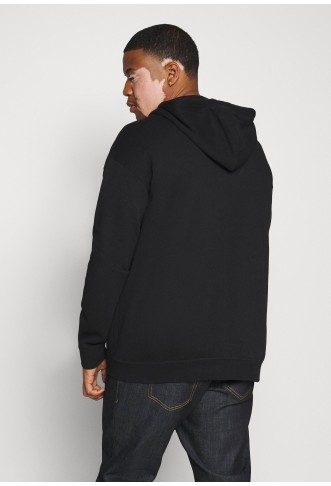 Zip-up sweatshirt - black