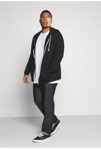 Zip-up sweatshirt - black