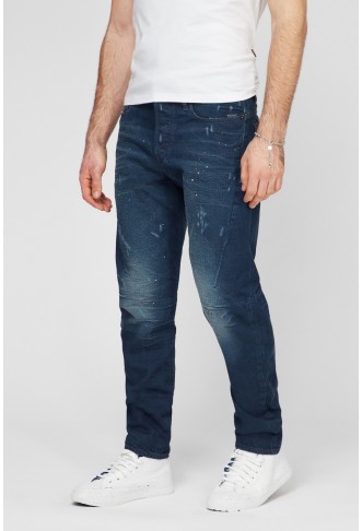 Scutar 3D Slim Tapered Blue Jeans