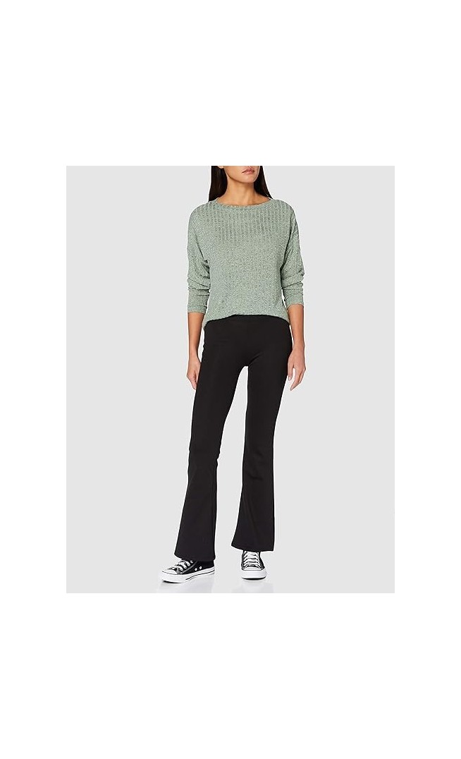 ONLY Damen Onlfever Stretch Flaired Pants JRS Noos Hose