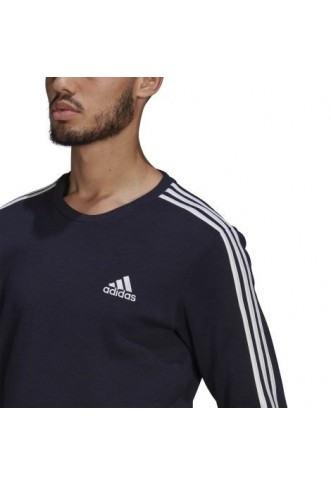 Essentials Fleece 3-Stripes Sweatshirt