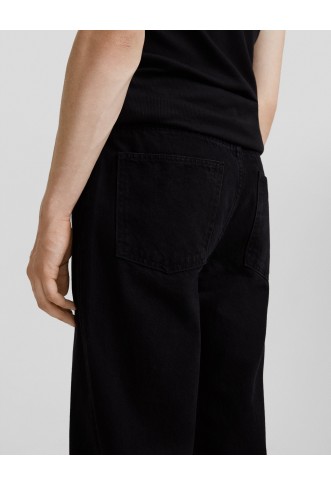 VINTAGE - Straight leg jeans - black