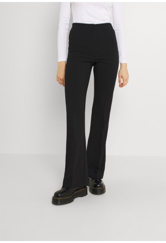 ONLEDINA FLARED PANT - Trousers - black