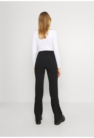 ONLEDINA FLARED PANT - Trousers - black