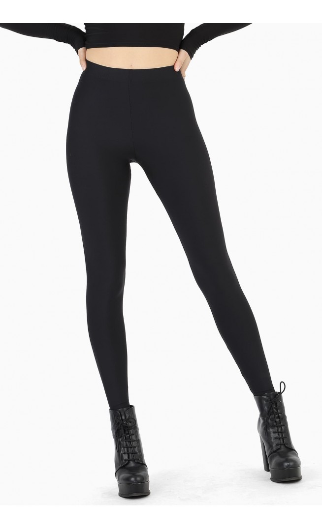 Matte Black HW Leggings