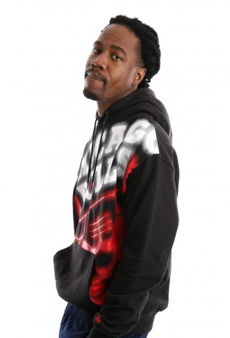 New Era Hoodie CHICAGO BULLS NBA ENLRGD