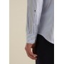 Non-iron Poplin Business Shirt in Shaped with Kent-Collar