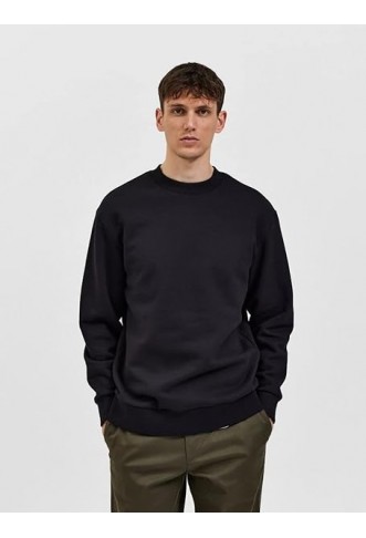 SELECTED FEMME Men's Slhrelaxhoffman Crew Neck Sweat S Noos Sweater