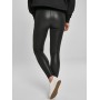 Ladies Fake Leather Tech Leggings