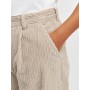 POSEY wide high-rise irregular corduroy pants