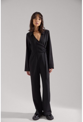 Tie Detail Waist Jumpsuit