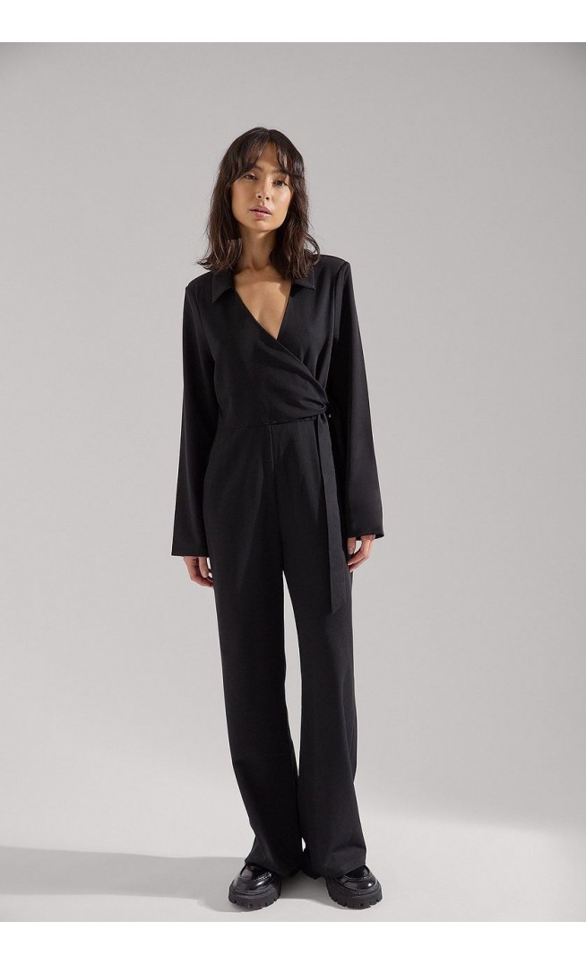 Tie Detail Waist Jumpsuit