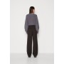 ONLKAIA PINSTRIPE WIDE PANT - Trousers