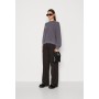 ONLKAIA PINSTRIPE WIDE PANT - Trousers