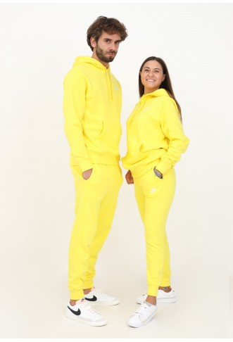 Yellow sweatpants with logo...