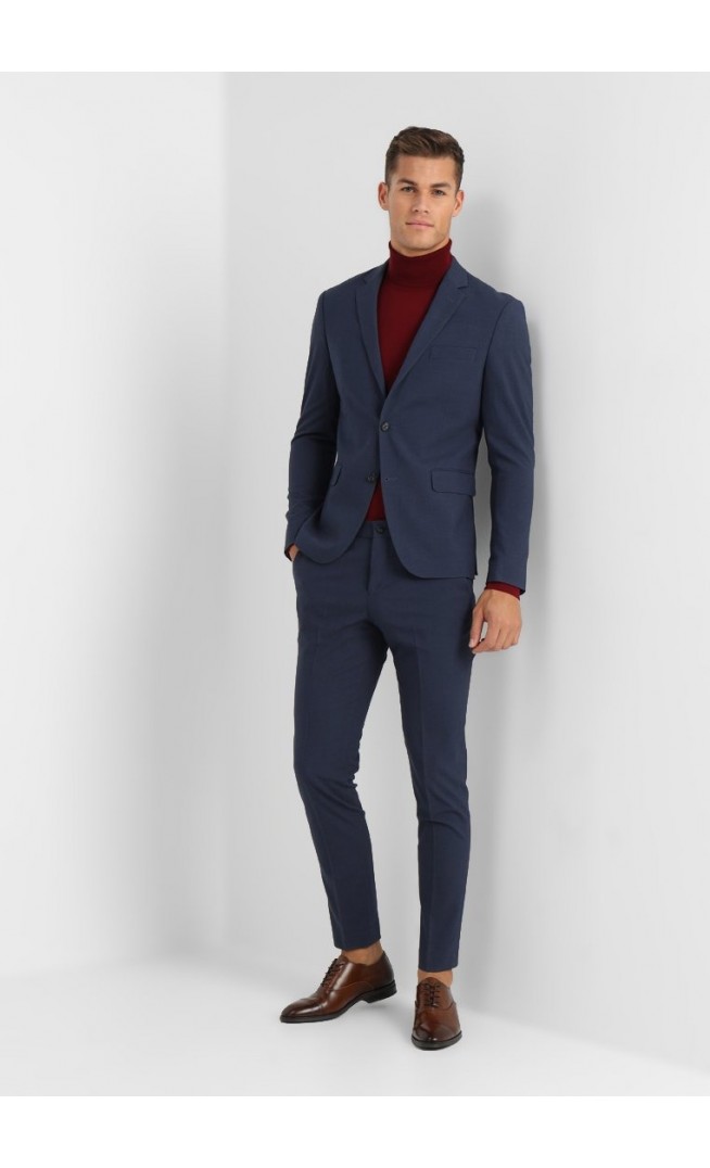 Suit - blue melange