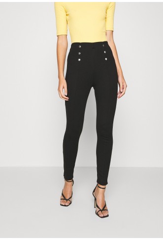 Pre-owned Leggings - Trousers - black