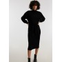 SILVIE - Jumper dress - schwarz