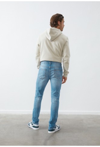 Jeans Skinny Fit - bleached denim