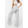 Stradivarius wide leg jogger in grey