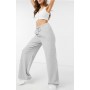 Stradivarius wide leg jogger in grey