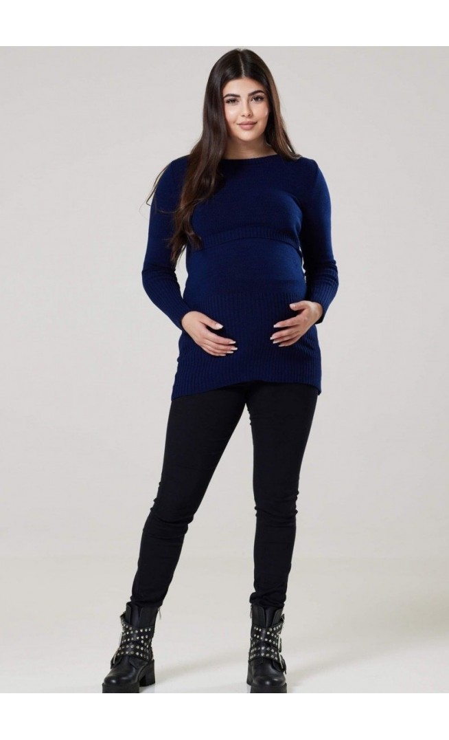 MATERNITY NURSING - Jumper - dark blue