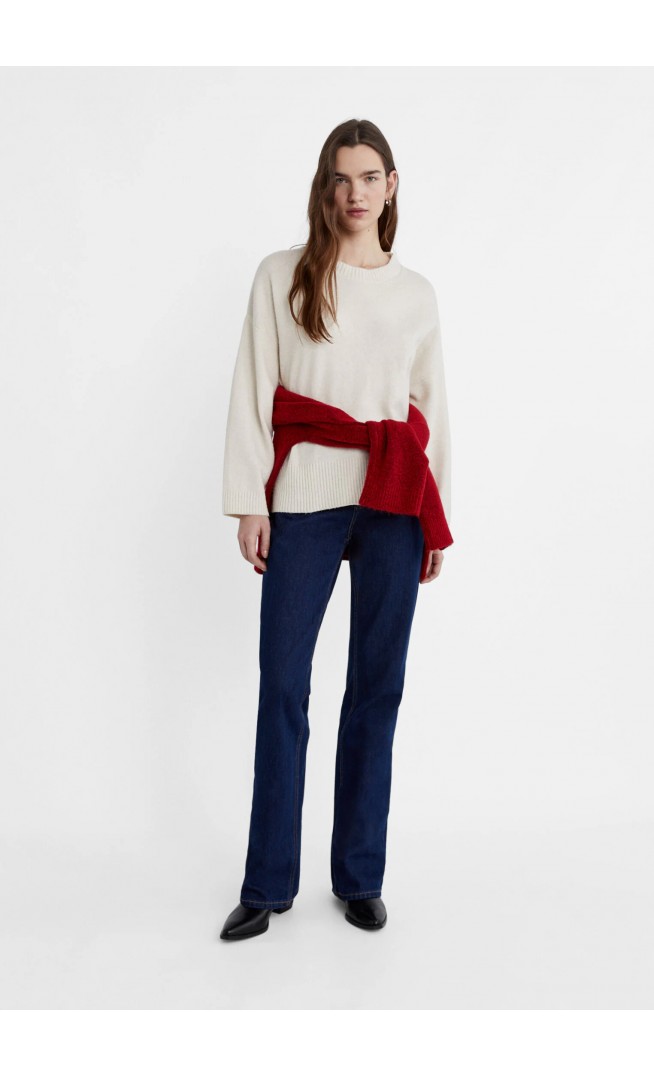 Soft-touch knit sweater