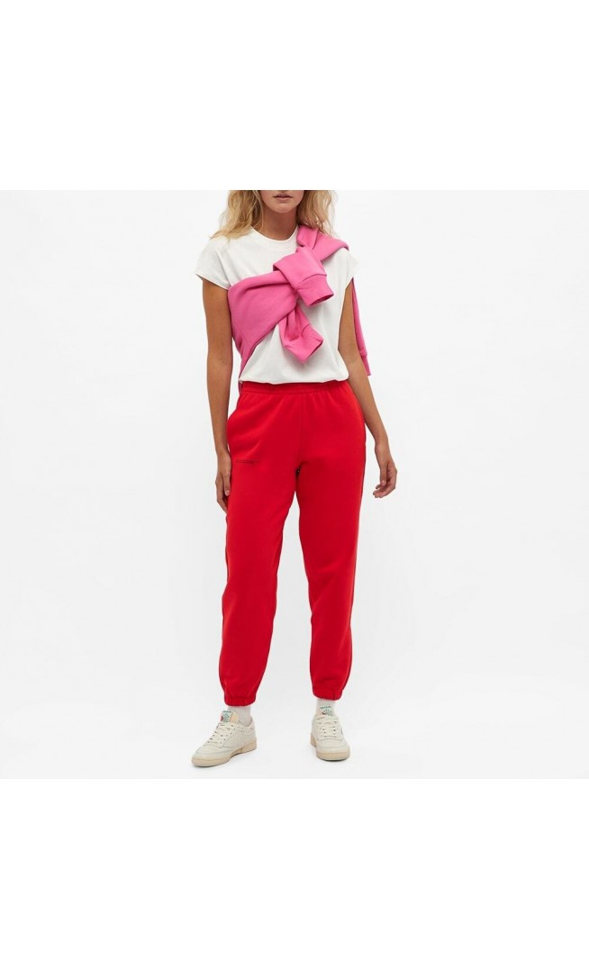 Pangaia 365 Signature Track Pant in Apple Red