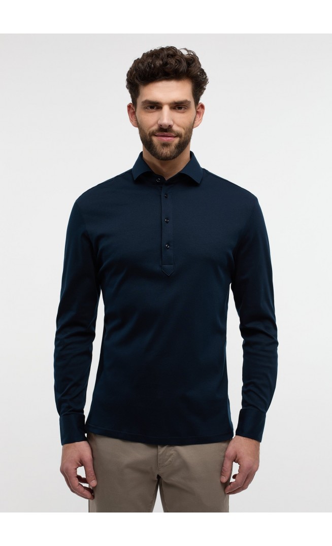 JERSEY SHIRT - MODERN FIT - Polo shirt - dunkelblau