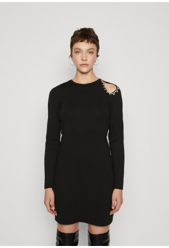 ONLCAYSA BLING O NECK DRESS - Cocktail dress / Party dress - black