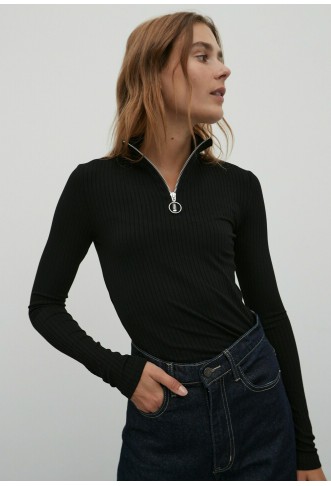 SVETLANA - Long sleeved top - schwarz