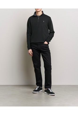 Double Knit Half-Zip...