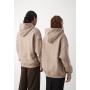 MYTHIC LOGO ZIP HOODIE UNISEX - Zip-up sweatshirt - mocha