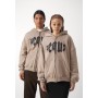 MYTHIC LOGO ZIP HOODIE UNISEX - Zip-up sweatshirt - mocha