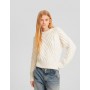 Cable-knit sweater