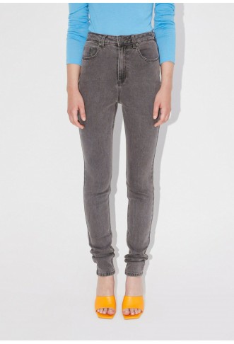 ALVA TALL - Slim fit jeans - grey denim