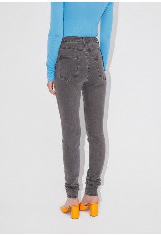 ALVA TALL - Slim fit jeans - grey denim