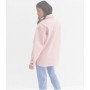 Petite Mid Pink Plain Double Pocket Shacket