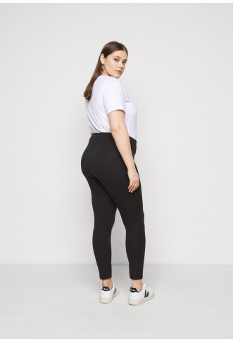 LENGHT LEGGING - Leggings - Trousers - black