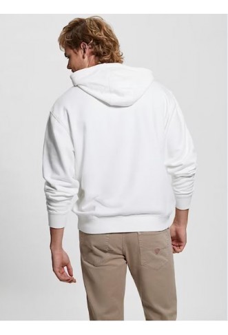 Embroidered logo sweatshirt